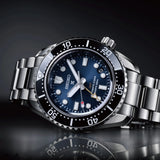  Shop Authentic Seiko Prospex Diver Scuba Automatic Blue Dial Silver Steel Strap Watch for Men - SBEJ021 - Luxxuri