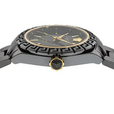  Shop Authentic Versace DV One Mini Black Dial Black Steel Strap Watch for Women - VE9F00124 - Luxxuri