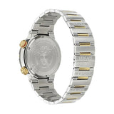  Shop Authentic Versace Greca Logo Diver Quartz Black Dial Two Tone Steel Strap Watch for Men - VE8G00424 - Luxxuri