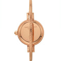 Tory Burch Riva Rose Gold Dial Rose Gold Steel Strap Watch for Women - TBW4037