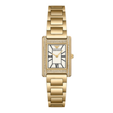  Shop Authentic Emporio Armani Genni Crystals Mother of Pearl Dial Gold Steel Strap Watch for Women - AR11659 - Luxxuri