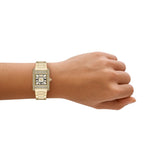  Shop Authentic Emporio Armani Genni Crystals Gold Dial Gold Steel Strap Watch for Women  - AR11663 - Luxxuri