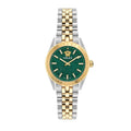  Shop Authentic Versace V-Code Analog Green Dial Two Tone Steel Strap Watch for Women - VE8I00424 - Luxxuri