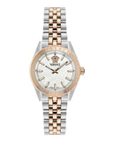  Shop Authentic Versace V-Code Analog White Dial Two Tone Steel Strap Watch for Women - VE8I00624 - Luxxuri