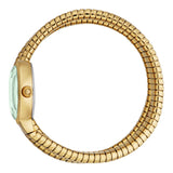 Just Cavalli After Party Green Dial Gold Steel Strap Watch for Women - JC1L269M0035