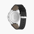  Shop Authentic Hugo Boss Taper Chronograph Black Dial Black Leather Strap Watch for Men - 1514085 - Luxxuri