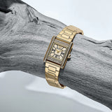  Shop Authentic Emporio Armani Genni Crystals Gold Dial Gold Steel Strap Watch for Women  - AR11663 - Luxxuri