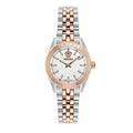  Shop Authentic Versace V-Code Analog White Dial Two Tone Steel Strap Watch for Women - VE8I00624 - Luxxuri