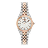  Shop Authentic Versace V-Code Analog White Dial Two Tone Steel Strap Watch for Women - VE8I00624 - Luxxuri