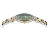  Shop Authentic Versace Reve Analog Green Dial Two Tone Steel Strap Watch for Women - VE8B00524 - Luxxuri