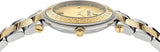  Shop Authentic Versace Reve Analog Gold Dial Two Tone Steel Strap Watch for Women - VE8B00324 - Luxxuri