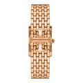 Tory Burch Eleanor Mother of Pearl White Dial Rose Gold Steel Strap Watch for Women - TBW1079