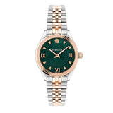  Shop Authentic Versace Hellenyium Quartz Green Dial Two Tone Steel Strap Watch for Women - VE2S00422 - Luxxuri