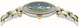  Shop Authentic Versace Reve Analog Green Dial Two Tone Steel Strap Watch for Women - VE8B00524 - Luxxuri