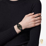  Shop Authentic Versace DV One Mini Black Dial Black Steel Strap Watch for Women - VE9F00124 - Luxxuri