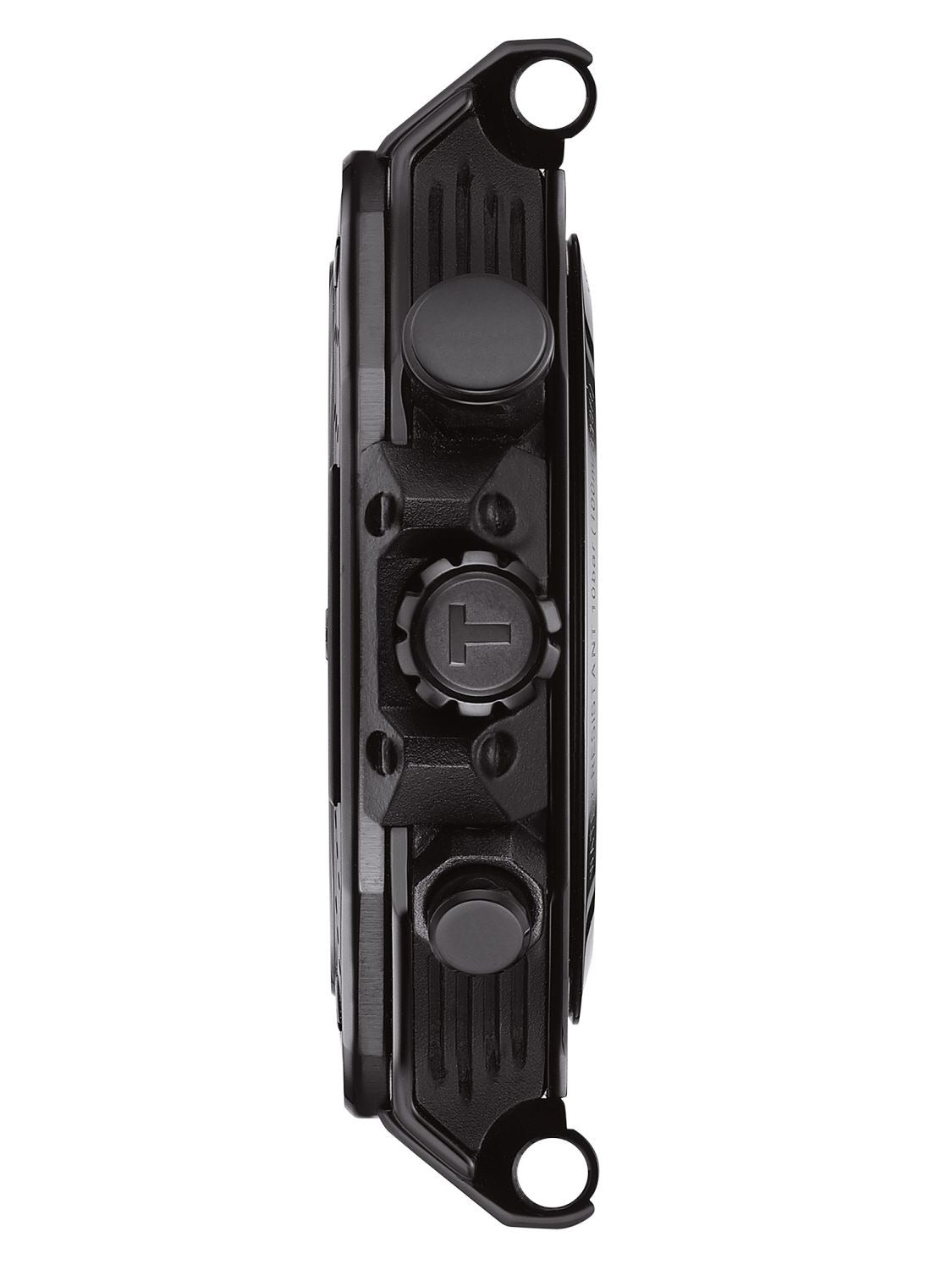 Tissot T-Race Chronograph Black Dial Black Rubber Strap Watch for Men - T141.417.37.061.00