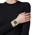  Shop Authentic Versace Reve Analog Green Dial Two Tone Steel Strap Watch for Women - VE8B00524 - Luxxuri