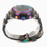  Shop Authentic Versace Icon Active Chronograph Black Dial Grey Silicone Strap Watch for Men - VEZ701022 - Luxxuri