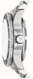 Emporio Armani Sea Explorer Blue Dial Silver Steel Strap Watch for Men - AR60087