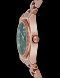  Shop Authentic Emporio Armani Federica Analog Green Dial Rose Gold Steel Strap Watch for Women - AR11639 - Luxxuri