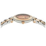  Shop Authentic Versace Reve Analog Rose Gold Dial Two Tone Steel Strap Watch for Women - VE8B00424 - Luxxuri