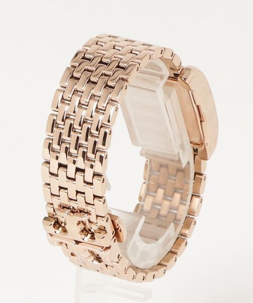 Tory Burch Eleanor Mother of Pearl White Dial Rose Gold Steel Strap Watch for Women - TBW1079