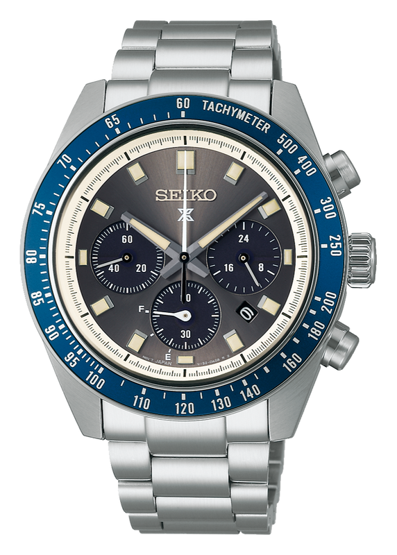  Shop Authentic Seiko Prospex Speedtimer Solar Chronograph Grey Dial Silver Steel Strap Watch for Men - SSC939 - Luxxuri
