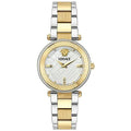  Shop Authentic Versace Reve Analog White Dial Two Tone Steel Strap Watch for Women - VE8B00724 - Luxxuri