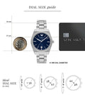 Shop Authentic Emporio Armani Frederico Analog Blue Dial Silver Steel Strap Watch for Men - AR11620 - Luxxuri