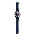  Shop Authentic Emporio Armani World Explorer Chronograph Blue Dial Blue Silicone Strap Watch for Men - AR11696 - Luxxuri