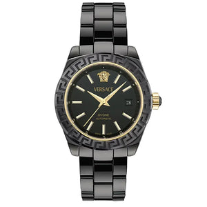  Shop Authentic Versace DV One Mini Black Dial Black Steel Strap Watch for Women - VE9F00124 - Luxxuri