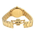 Tory Burch Collins White Dial Gold Steel Strap Watch for Women - TBW1300