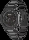  Shop Authentic Hugo Boss Taper Chronograph Black Dial Black Steel Strap Watch for Men - 1514088 - Luxxuri