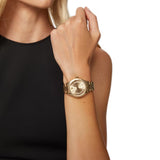  Shop Authentic Versace Virtus Quartz Gold Dial Gold Steel Strap Watch for Women - VEHU00720 - Luxxuri