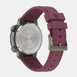  Shop Authentic Versace Greca Logo Diver Quartz Black Dial Purple Rubber Strap Watch for Men - VE8G00224 - Luxxuri