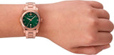  Shop Authentic Emporio Armani Federica Analog Green Dial Rose Gold Steel Strap Watch for Women - AR11639 - Luxxuri