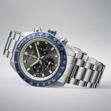  Shop Authentic Seiko Prospex Speedtimer Solar Chronograph Grey Dial Silver Steel Strap Watch for Men - SSC939 - Luxxuri