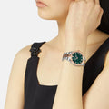  Shop Authentic Versace Hellenyium Quartz Green Dial Two Tone Steel Strap Watch for Women - VE2S00422 - Luxxuri