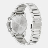  Shop Authentic Versace Greca Dome Chronograph Blue Dial Silver Steel Strap Watch for Men - VE6K00323 - Luxxuri