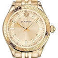  Shop Authentic Versace Virtus Quartz Gold Dial Gold Steel Strap Watch for Women - VEHU00720 - Luxxuri