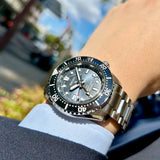  Shop Authentic Seiko Prospex Diver Scuba Automatic Blue Dial Silver Steel Strap Watch for Men - SBEJ021 - Luxxuri