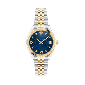  Shop Authentic Versace Hellenyium Quartz Blue Dial Two Tone Steel Strap Watch for Women - VE2S00522 - Luxxuri