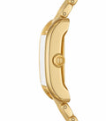 Tory Burch Eleanor White Dial Gold Steel Strap Watch for Women - TBW1060