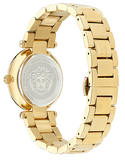  Shop Authentic Versace Reve Analog Black Dial Gold Steel Strap Watch for Women - VE8B00624 - Luxxuri