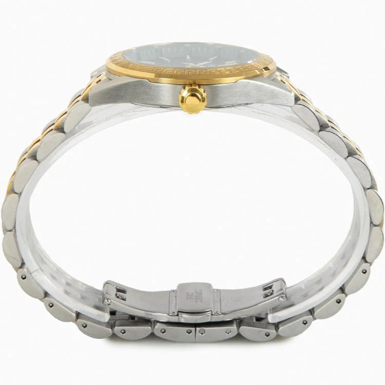  Shop Authentic Versace V-Code Analog Green Dial Two Tone Steel Strap Watch for Women - VE8I00424 - Luxxuri