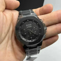  Shop Authentic Hugo Boss Taper Chronograph Black Dial Black Steel Strap Watch for Men - 1514088 - Luxxuri