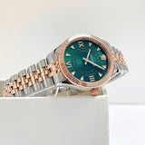  Shop Authentic Versace Hellenyium Quartz Green Dial Two Tone Steel Strap Watch for Women - VE2S00422 - Luxxuri