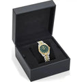  Shop Authentic Versace V-Code Analog Green Dial Two Tone Steel Strap Watch for Women - VE8I00424 - Luxxuri