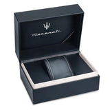 Maserati SFIDA Black Dial Two Tone Steel Strap Watch for Men - R8853140009