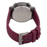  Shop Authentic Versace Greca Logo Diver Quartz Black Dial Purple Rubber Strap Watch for Men - VE8G00224 - Luxxuri